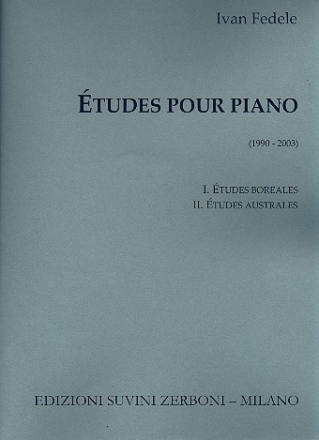 Etudes (1990-2003) (tudes boreales et tudes australes) pour piano