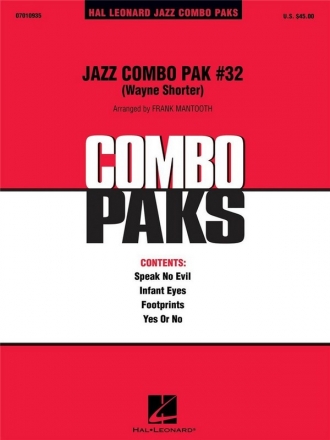 Jazz combo pak nr.35 (+CD): for combo Mantooth, Frank,  arr.