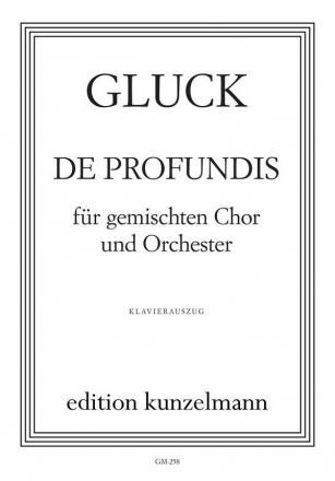 De Profundis fr gem Chor und Orchester Klavierauszug