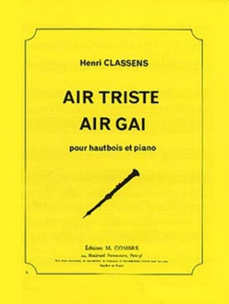 Air triste et Air gai pour hautbois et piano
