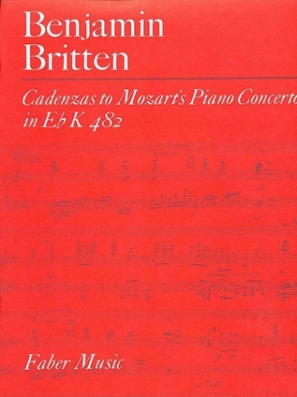 Cadenzas to Mozart's piano concerto e flat major KV482
