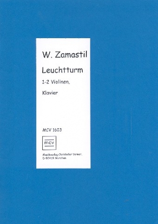 Leuchtturm: fr 1-2 Violinen und Klavier Stimmen 