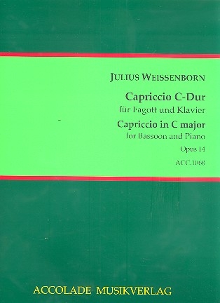 Capriccio op.14 fr Fagott und Klavier