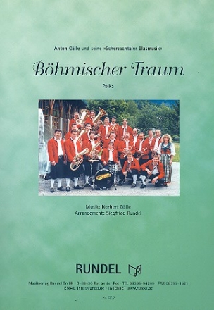 Bhmischer Traum fr Blasorchester Direktion und Stimmen