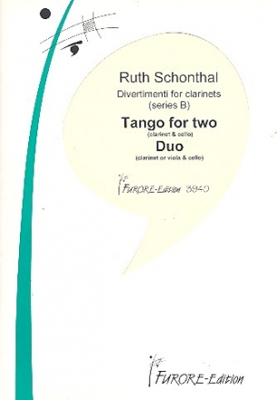 Tango for two  und  Duo fr Klarinette (Viola) und Violoncello Partitur und Stimmen