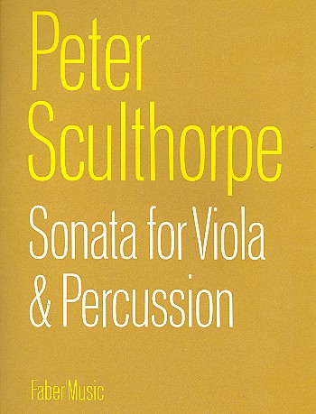 Sonata  for viola and percussion (1960) 