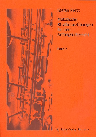 Melodische Rhythmus-bungen fr den Anfangsunterricht Band 2 fr Saxophon