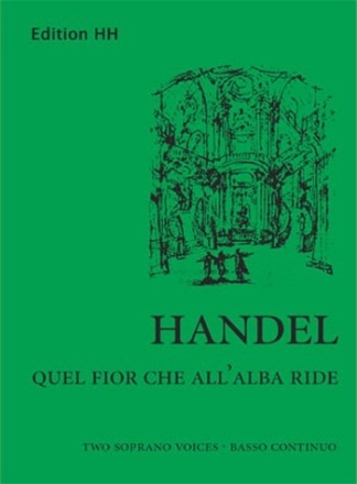 Quel fior che all'alba ride HWV192 fr 2 Sopranstimmen und Bc