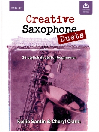 Creative Saxophone Duets (+Download) for saxophone
