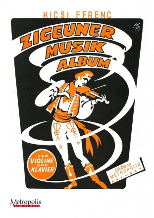 Zigeunermusik-Album fr Violine und Klavier