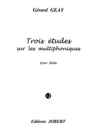 3 Etudes sur les multiphoniques pour flute