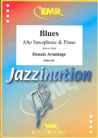 Blues for alto saxophone and piano (solo and duet)