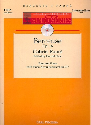 Berceuse op.16 (+mp3-audio) for flute and piano