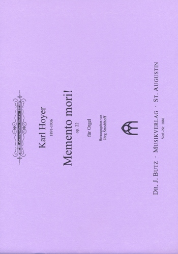 Memento mori! op.22  fr Orgel