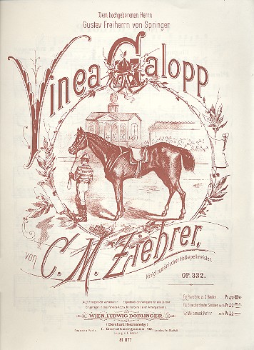 Vinea Galopp op.332 fr Klavier