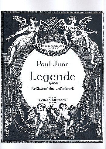 Legende op.83 fr Violine, Violoncello und Klavier Stimmen