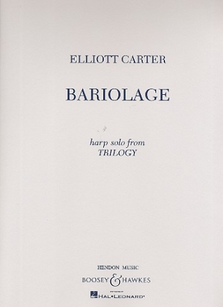 Bariolage From Trilogy fr Harfe