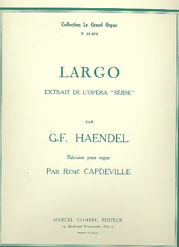 Largo pour orgue