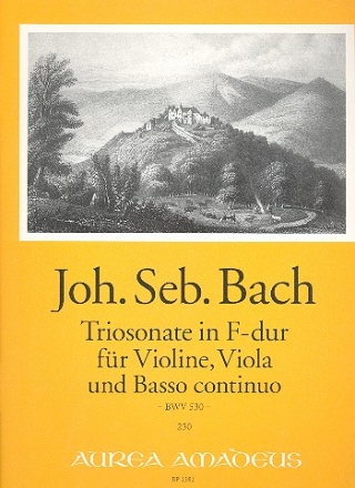 Triosonate F-Dur BWV530 fr Violine, Viola und Bc