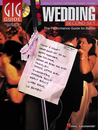 Gig Guide Wedding Set vol.2 (+CD): the performance set for bands (vocals, guitar, keyboard, bass and drums)