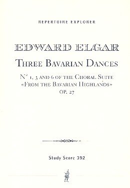 3 Bavarian Dances from op.27 fr Orchester Studienpartitur