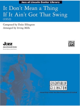 It don't mean a thing (+CD): for concert band
