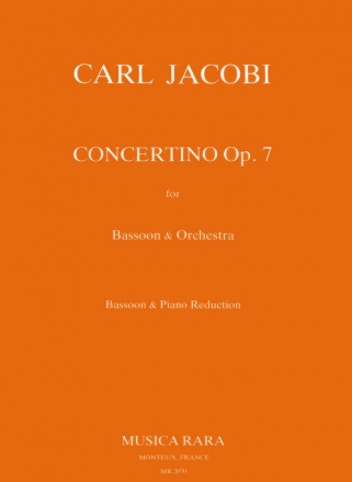 Concertino Nr.7 for Bassoon and Orchestra Edition Bassoon and Piano Reduction