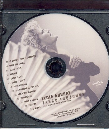 Lydie Auvray - Tango Toujours Playback-CD