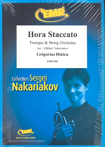 Hora staccato fr Trompete und Streichorchester Partitur und Stimmen