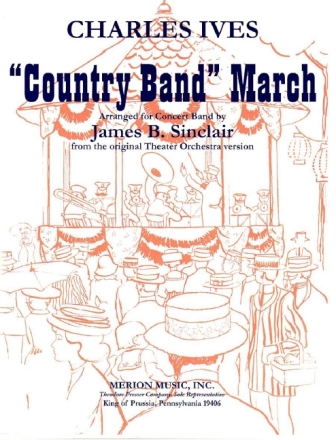 Country Band March: for concert band, score and parts Sinclair, James B., arr