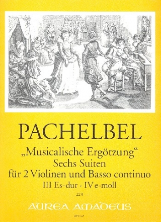 6 Suiten Band 2 (Nr.3-4) fr 2 Violinen und Bc