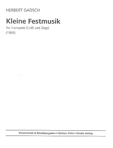 Kleine Festmusik fr Trompete und Orgel