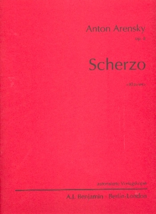 Scherzo op.8 fr Klavier