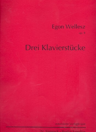 3 Klavierstcke op.9  Archivkopie