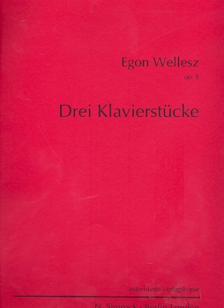 3 Klavierstcke op.9 Archivkopie