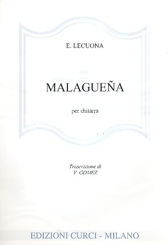 Malaguena per chitarra Gomez, V., arr.