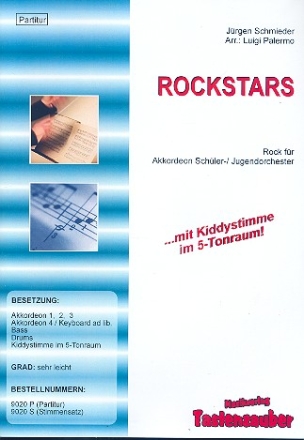 Rockstars fr Akkordeonorchester Partitur