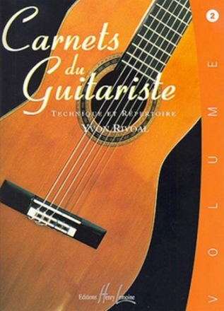 Carnets du guitariste vol.2 Technique et rpertoire (initial)