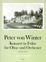 Konzert F-Dur fr Oboe und Orchester Partitur