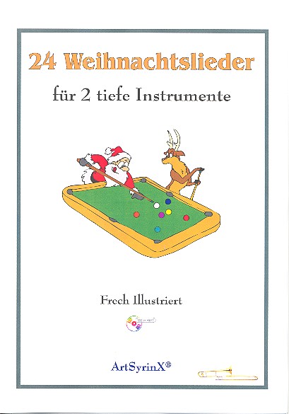 24 Weihnachtslieder (+CD) fr 2 Posaunen