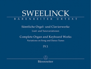 Smtliche Orgel- und Klavierwerke Band 4 Teil 1 Lied und Tanzvariationen