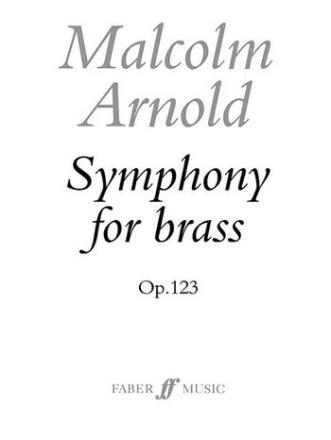 Symphony for Brass op.123 score