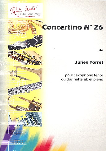 Concertino Nr.26 fr Tenorsaxophon (Klarinette) und Klavier
