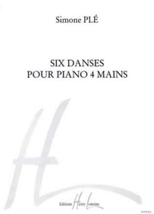 6 danses pour piano  4 mains