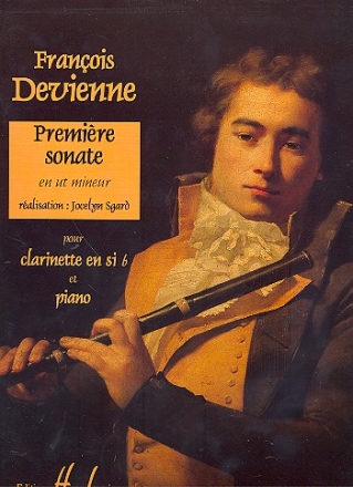 Sonate en ut mineur no.1 (+CD) pour clarinette et piano