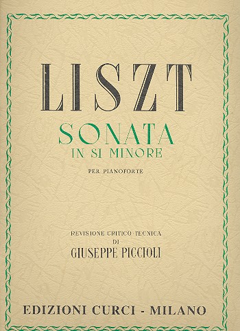 Sonate si minore per pianoforte