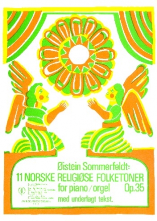 11 norske religiose Folketoner op.35 for piano