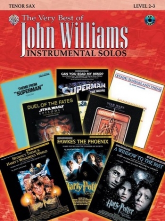 The very best of John Williams (+CD) for tenor sax