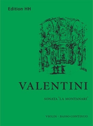 Sonate La Montanari A-Dur fr Violine und Bc