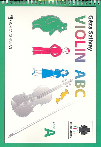 Colour Strings Violin ABC Book A for violin